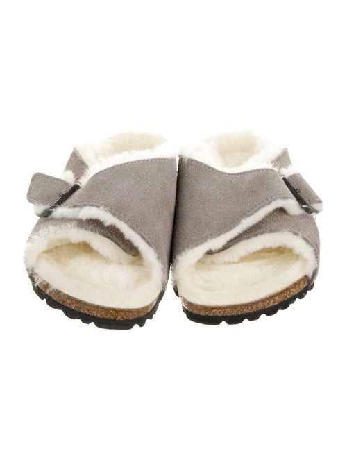 Birkenstock Suede Colorblock Pattern Espadrilles