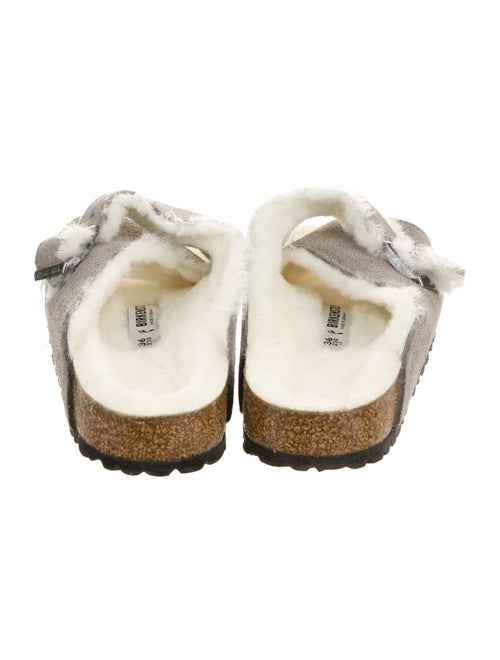 Birkenstock Suede Colorblock Pattern Espadrilles