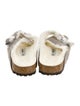 Birkenstock Suede Colorblock Pattern Espadrilles