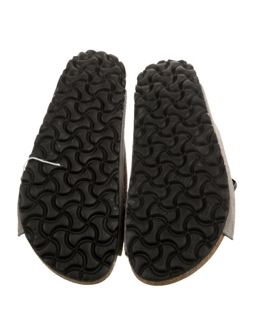 Birkenstock Suede Colorblock Pattern Espadrilles