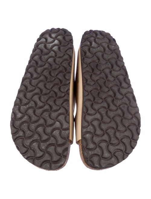 Birkenstock Leather Printed Slides