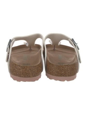 Birkenstock Vegan Leather Animal Print Slides