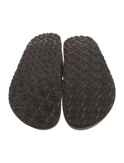 Birkenstock Suede Leather Trim Embellishment Slingback Flats