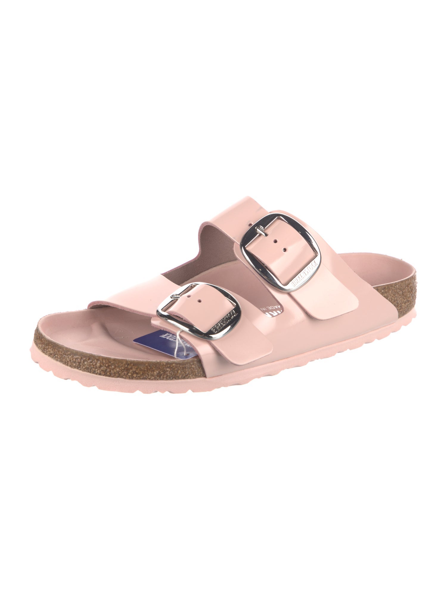 Birkenstock Leather Colorblock Pattern Sneakers