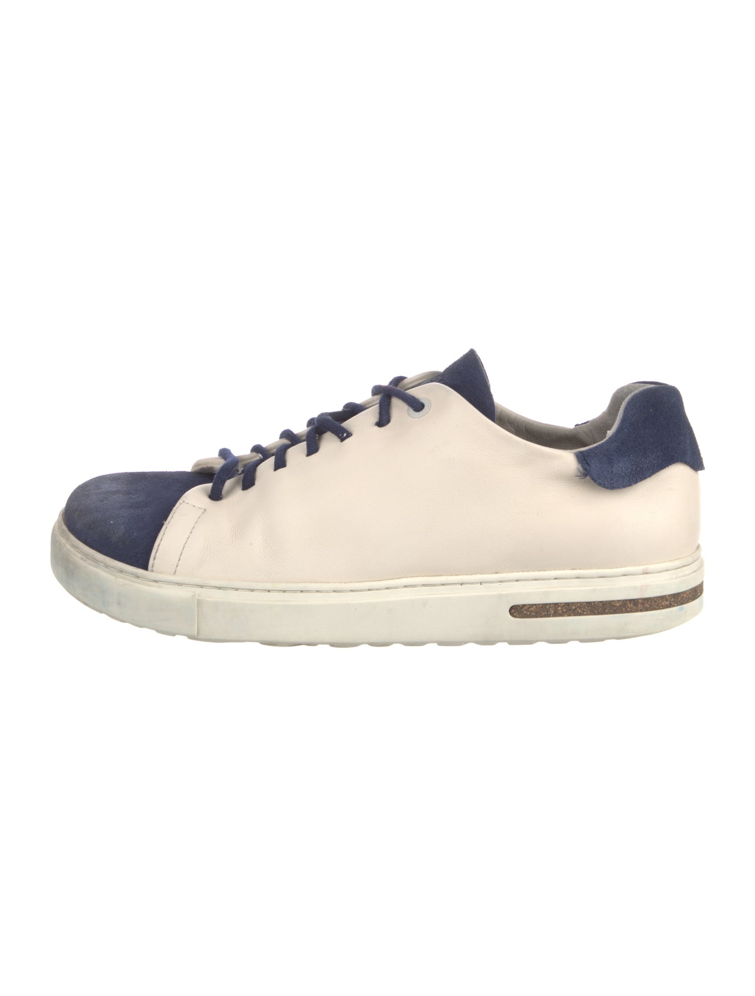 Birkenstock Leather Colorblock Pattern Sneakers