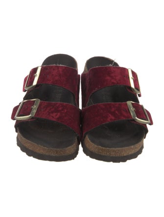 Birkenstock Velvet Slides