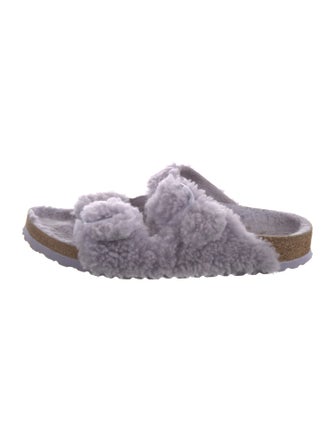 Birkenstock Shearling Slides