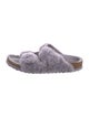 Birkenstock Shearling Slides