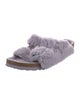 Birkenstock Shearling Slides
