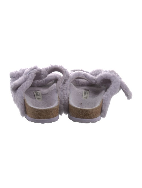 Birkenstock Shearling Slides