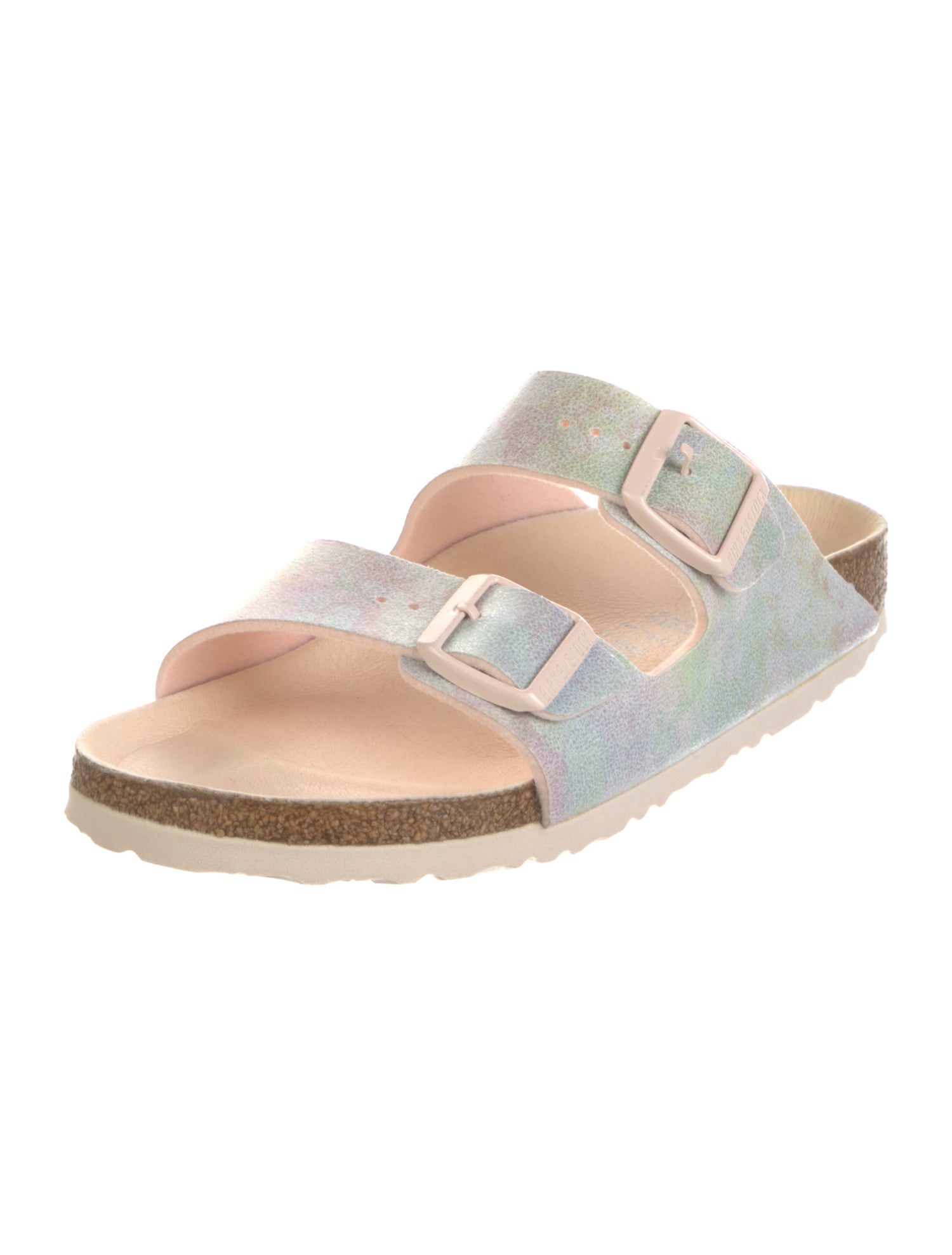 Birkenstock Vegan Leather Printed Slides