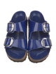 Birkenstock Patent Leather Cutout Accent Slides