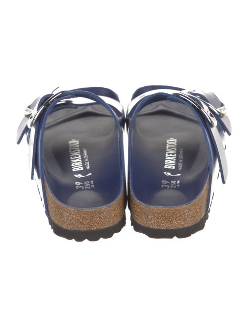 Birkenstock Patent Leather Cutout Accent Slides