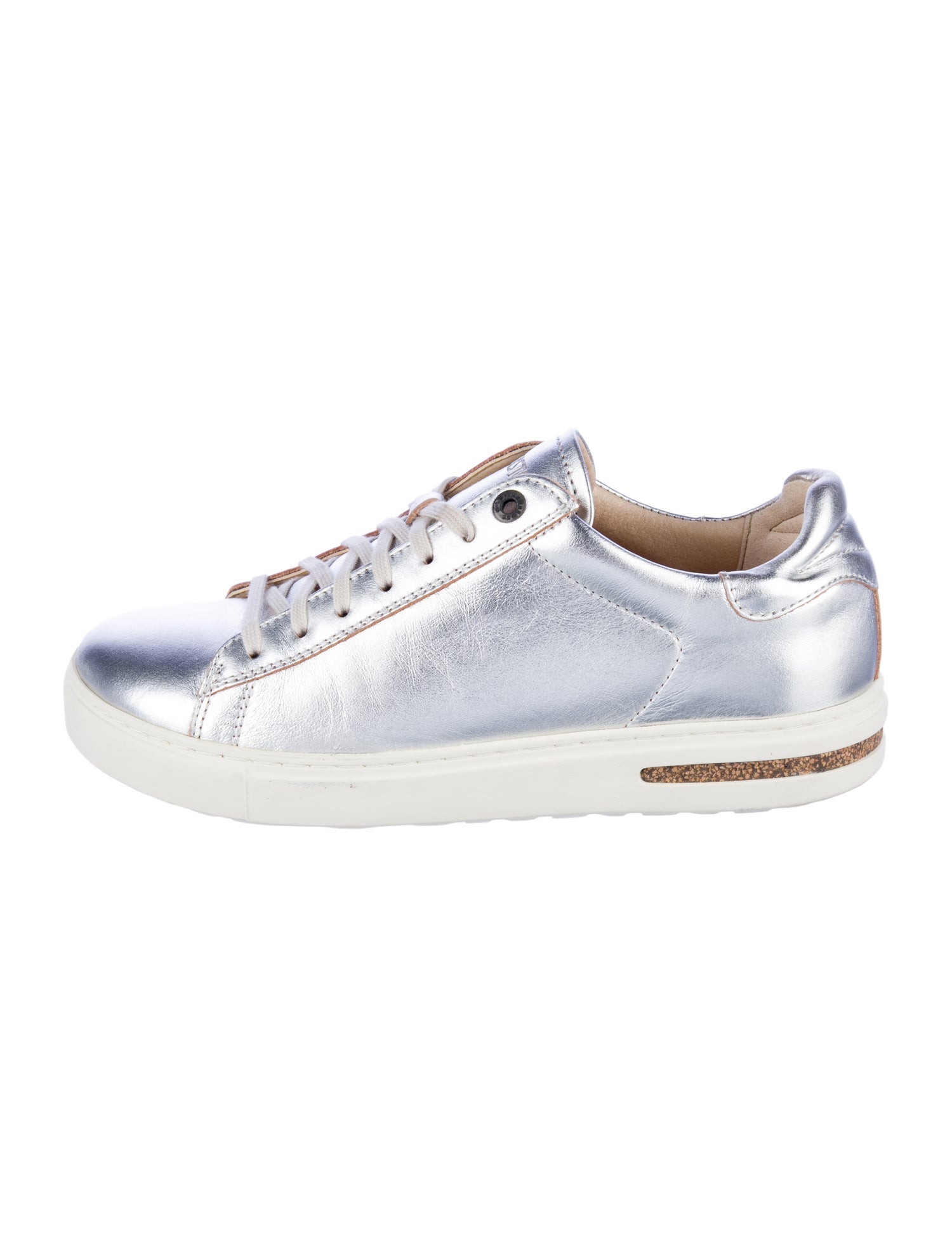 Birkenstock Leather Colorblock Pattern Sneakers