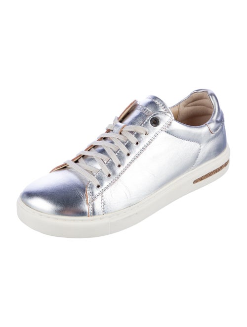 Birkenstock Leather Colorblock Pattern Sneakers