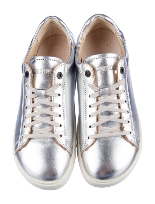 Birkenstock Leather Colorblock Pattern Sneakers