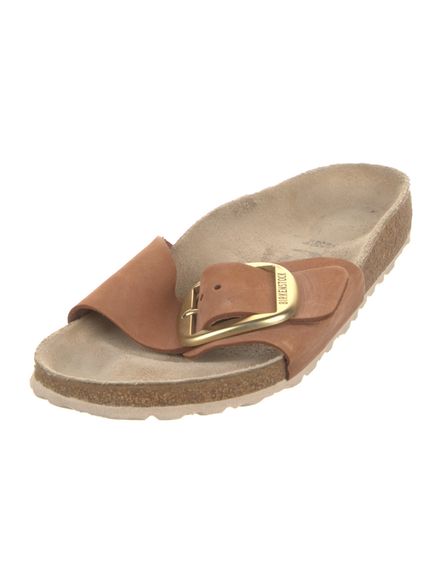 Birkenstock Suede Colorblock Pattern Flats