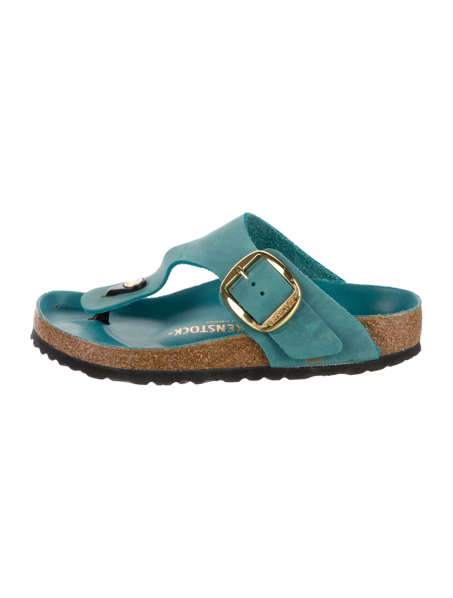 Birkenstock Leather T-Strap Sandals