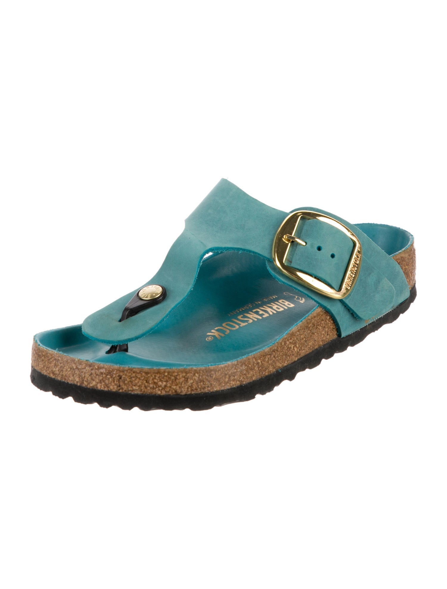 Birkenstock Leather T-Strap Sandals