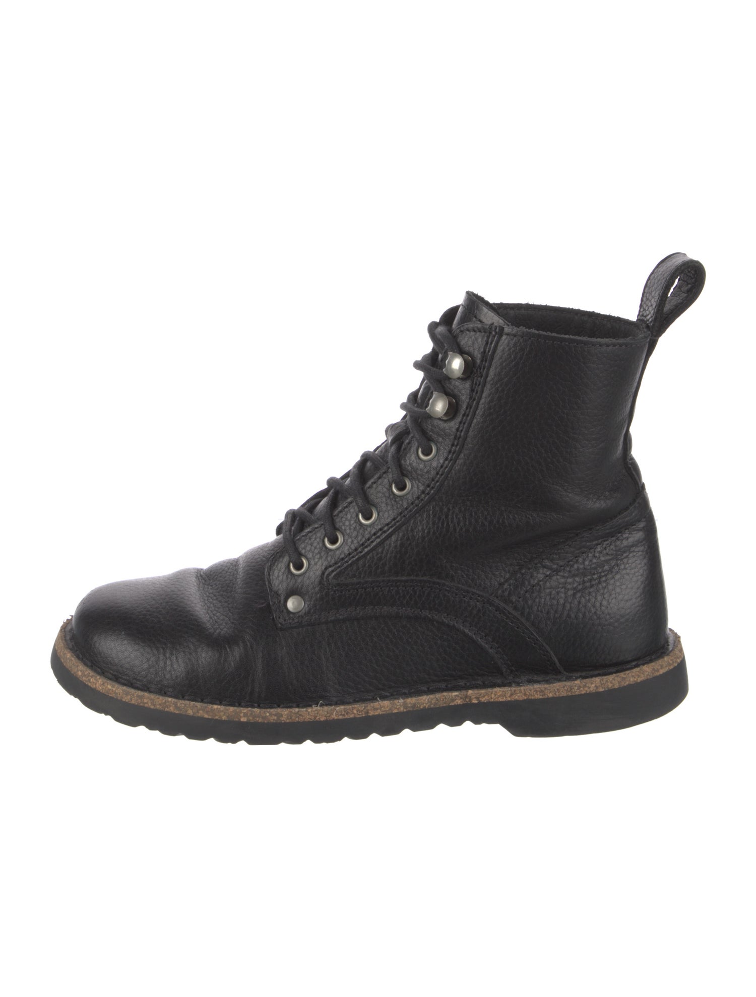 Birkenstock Leather Combat Boots