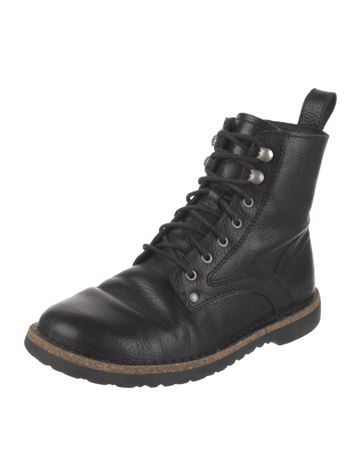Birkenstock Leather Combat Boots