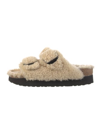 Birkenstock Shearling Slides