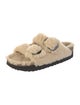 Birkenstock Shearling Slides