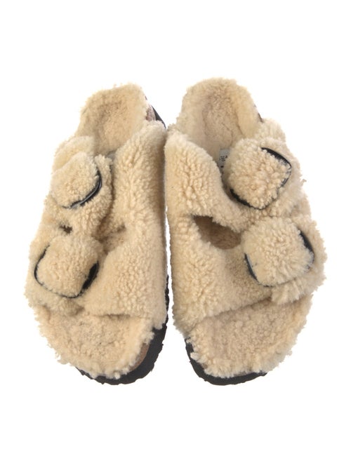 Birkenstock Shearling Slides