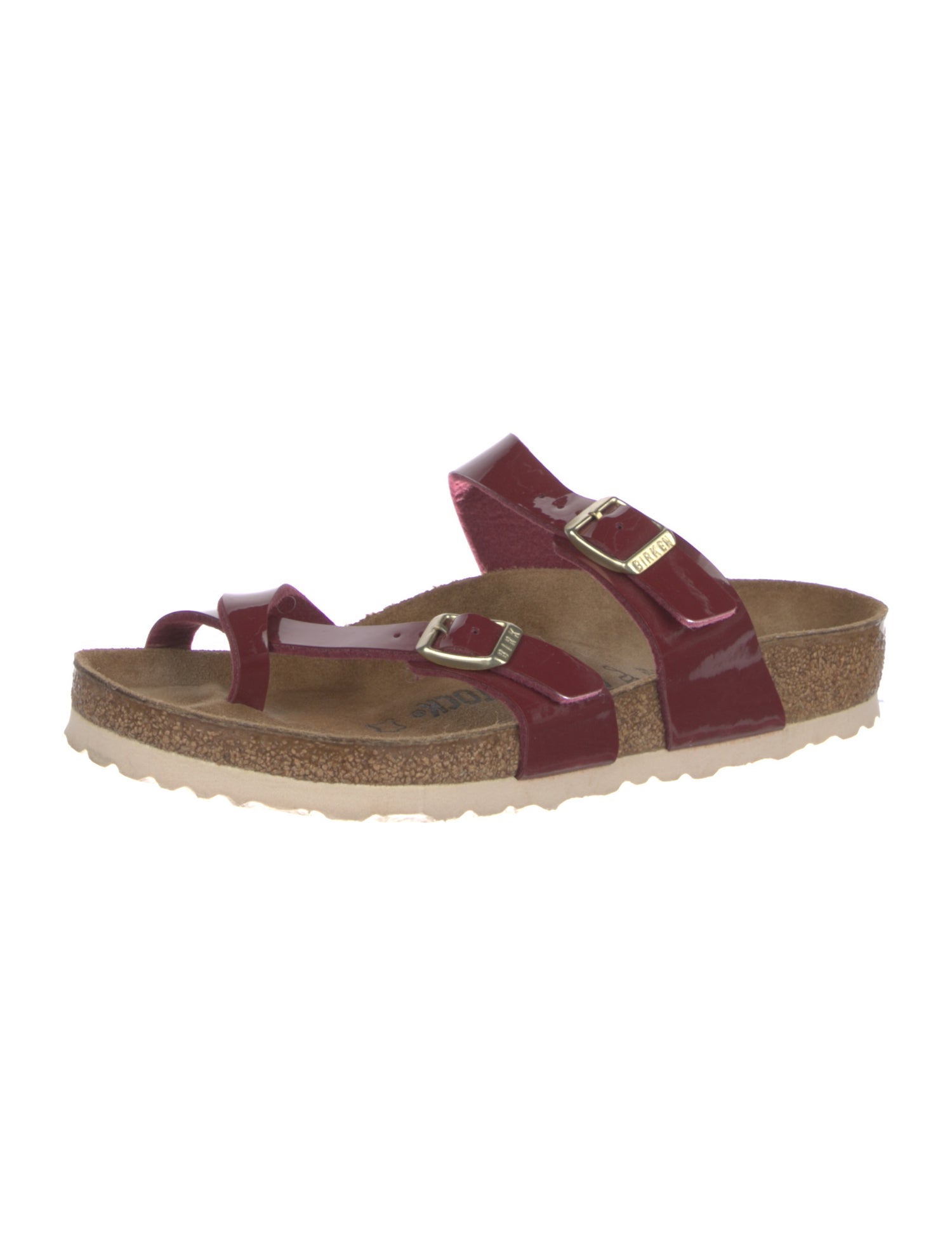 Birkenstock Leather Colorblock Pattern Espadrilles