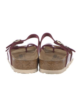 Birkenstock Leather Colorblock Pattern Espadrilles