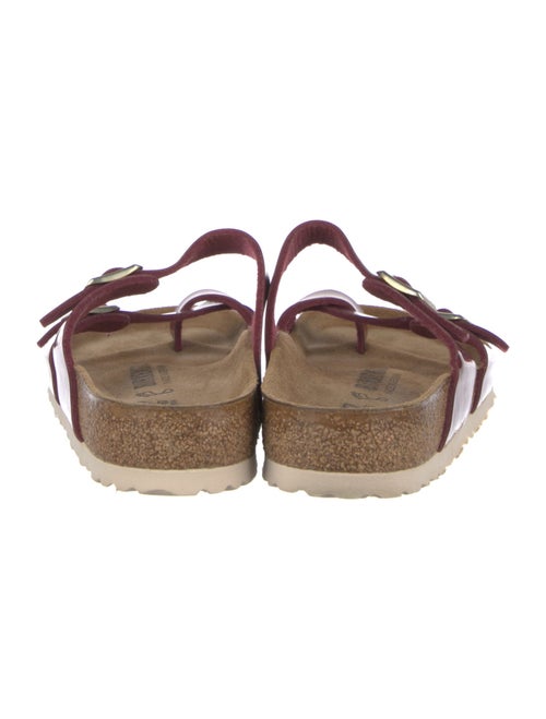 Birkenstock Leather Colorblock Pattern Espadrilles