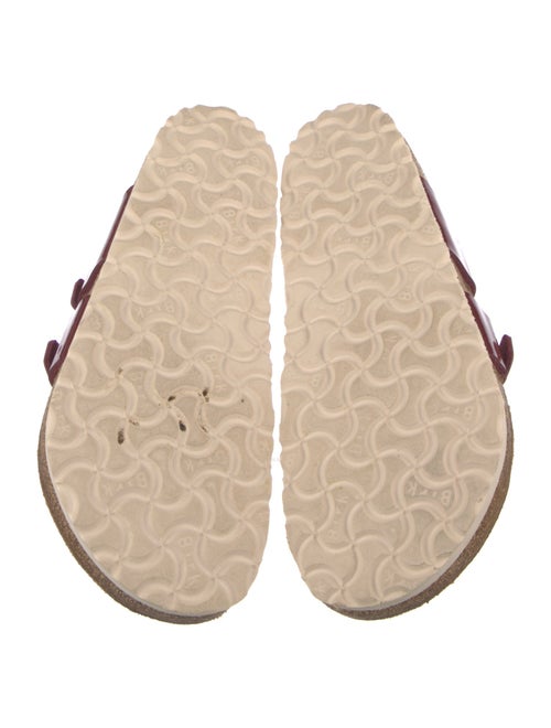 Birkenstock Leather Colorblock Pattern Espadrilles