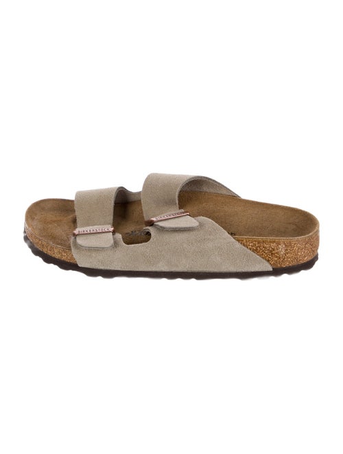 Birkenstock Suede Colorblock Pattern Espadrilles
