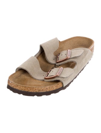 Birkenstock Suede Colorblock Pattern Espadrilles
