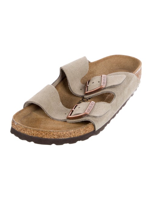 Birkenstock Suede Colorblock Pattern Espadrilles