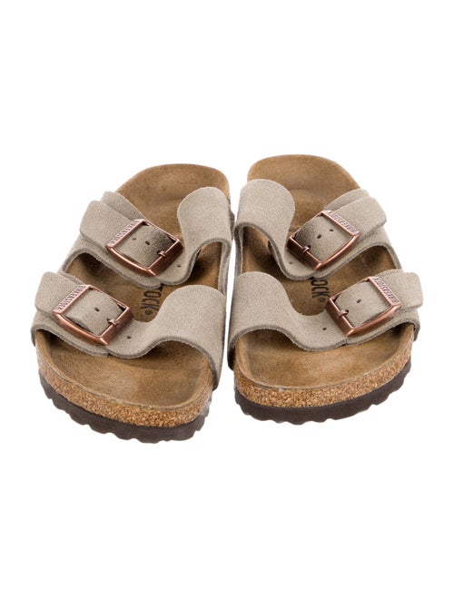Birkenstock Suede Colorblock Pattern Espadrilles