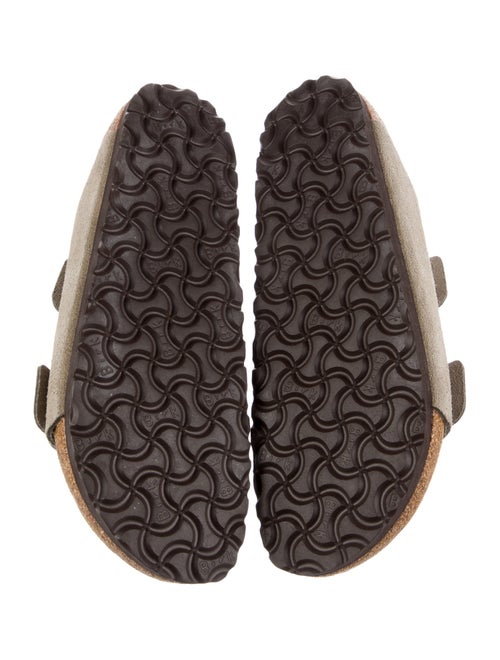 Birkenstock Suede Colorblock Pattern Espadrilles