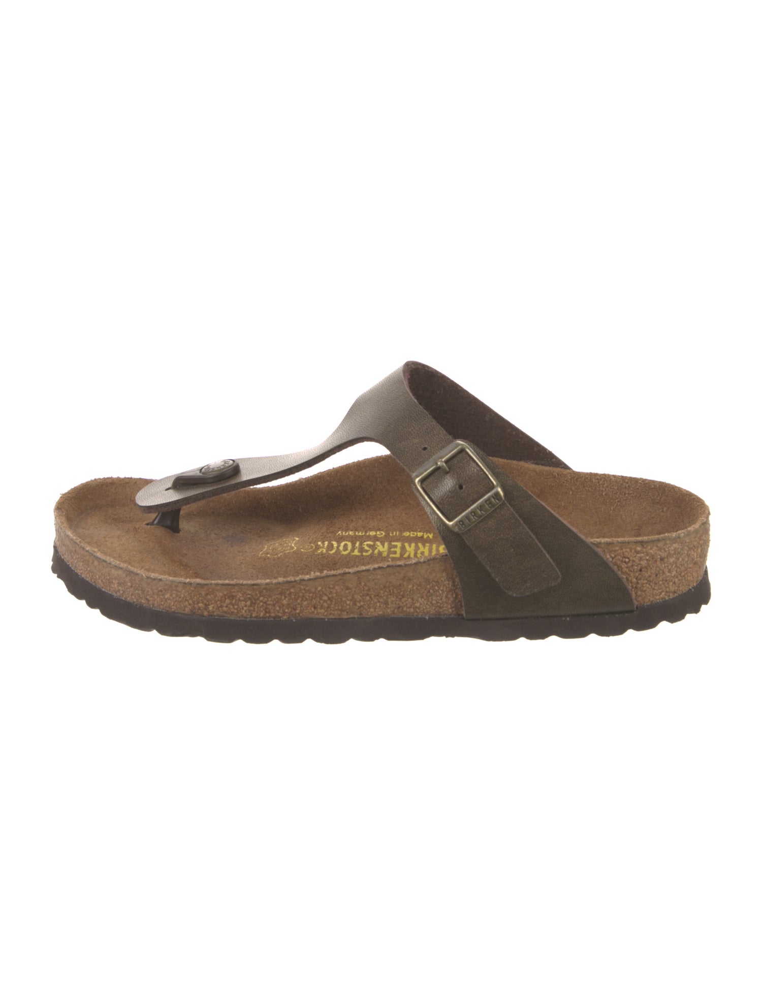 Birkenstock Leather Flip Flops