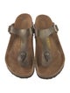 Birkenstock Leather Flip Flops