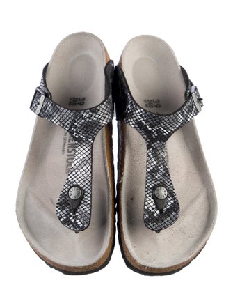 Birkenstock Leather T-Strap Sandals