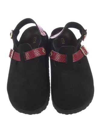 Birkenstock Suede Slingback Flats