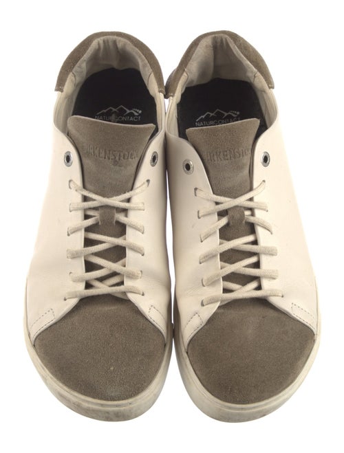 Birkenstock Leather Colorblock Pattern Sneakers