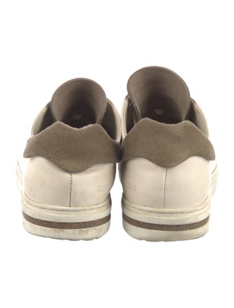 Birkenstock Leather Colorblock Pattern Sneakers