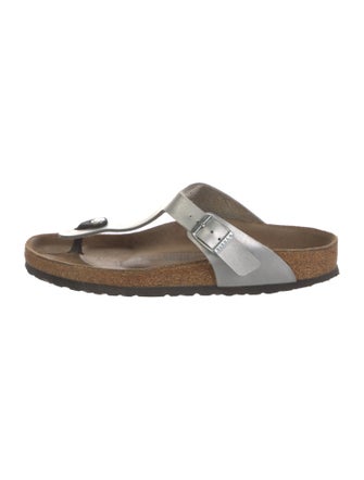 Birkenstock Leather T-Strap Sandals
