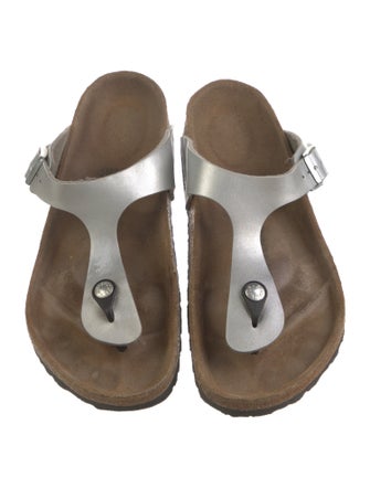 Birkenstock Leather T-Strap Sandals