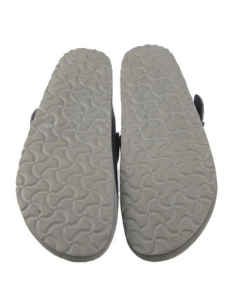 Birkenstock Suede Chain-Link Accents Mules