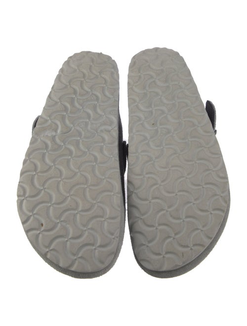 Birkenstock Suede Chain-Link Accents Mules