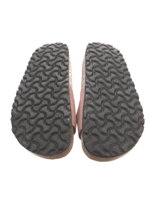 Birkenstock Suede Printed Slides