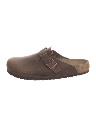 Birkenstock Leather Slippers