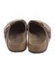 Birkenstock Leather Slippers